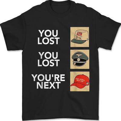 Lustig Du hast verloren Du hast verloren Du bist der Nächste Gleicher Mist anderer Hut Unisex T-Shirt