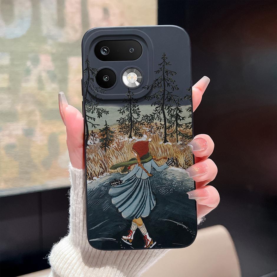 Case For OPPO Realme 16 Pro 16 Pro Plus Cute Kitten Avocado Full Protection Shell For Realme 16 Pro+ Liquid Silicone Back Cover