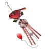 Garden bird wind chime bird shaped glass bell music wind chime garden courtyard decoration