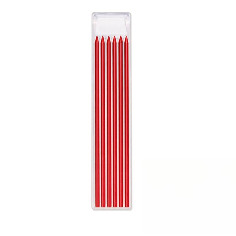 2.8mm Professional Metal Long Head Woodworking Mechanical Pencil or Lead Refills, for Carpenter Marking Engineering Drawing Tool