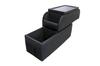 Ito Seisakusho Quality Console Armrest Console Box for Toyota Noah/Voxy, Black, QC-1