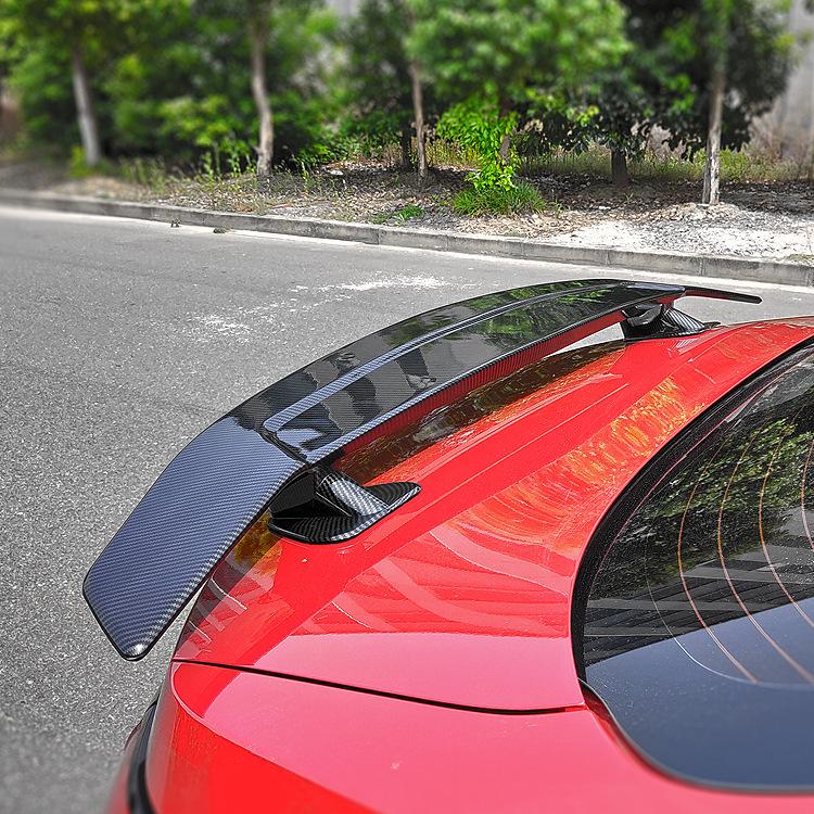 Universal No-Drill Rear Spoiler for 2019-2024 Toyota Levin Corolla: Wing & Roof Body Kit.