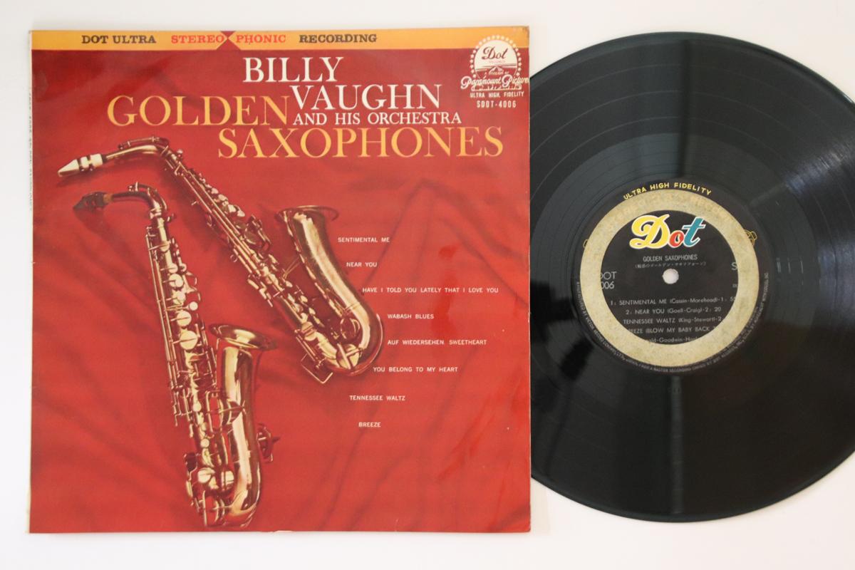 

10inch Record BILLY VAUGHN - Golden Saxophones SDOT4006 DOT Japan Jazz Used