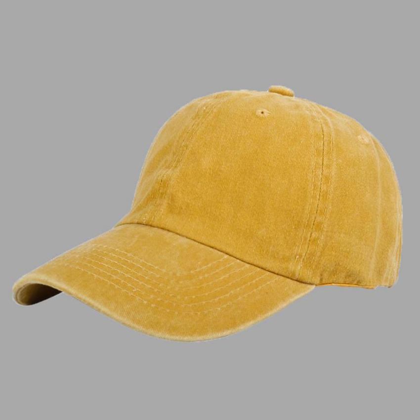 

Baseball Caps Men Women Vintage Washed 100% Cotton Dad Hat Funny Poker Pattern Print DIY Team Logo Snapback Cap Hip Hop Hat жовтий