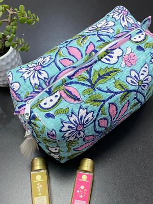 LARGE Multipurpose Quilted Pouch/ Bag