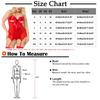 Ladies Sexy  Lingerie Plus Size  Bow Tie Mesh Nightdress Underwear Set
