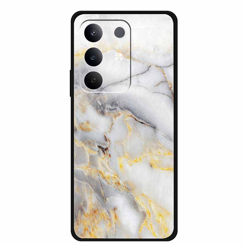 Case For Realme 15x 5G Global Version Marble Capa Soft Silicone Back Cover For Realme 15 X Cases Mica Painted TPU Phone Bumper