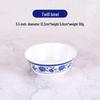 Jiuyue Mei A5 Blue & White Imitation Porcelain Melamine Bowls