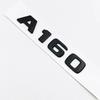 WSKHJ1 C200 E200 For Mercedes Benz For Mercedes Benz W176 W177 3D ABS Black A35 A45 A160 A180 A200 A250 Logo Letters 4MATIC Badge Car R