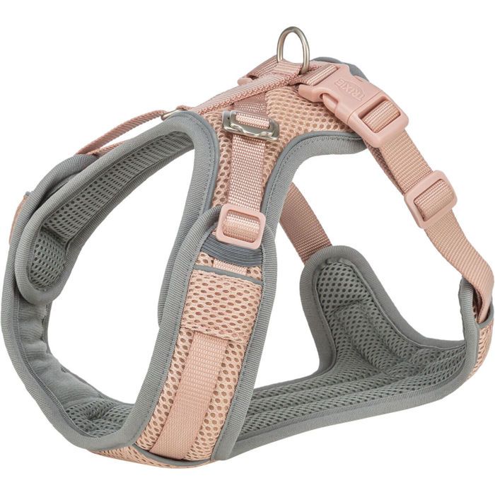 Harnais Pour Chien - TRIXIE - Premium FlexMesh - Rose - Grand - Extérieur