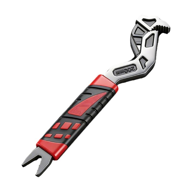 Rustproof Double Head Auto Locking Adjustable Wrench for Reliable Performances in Damp Industrial and Outdoor Applications