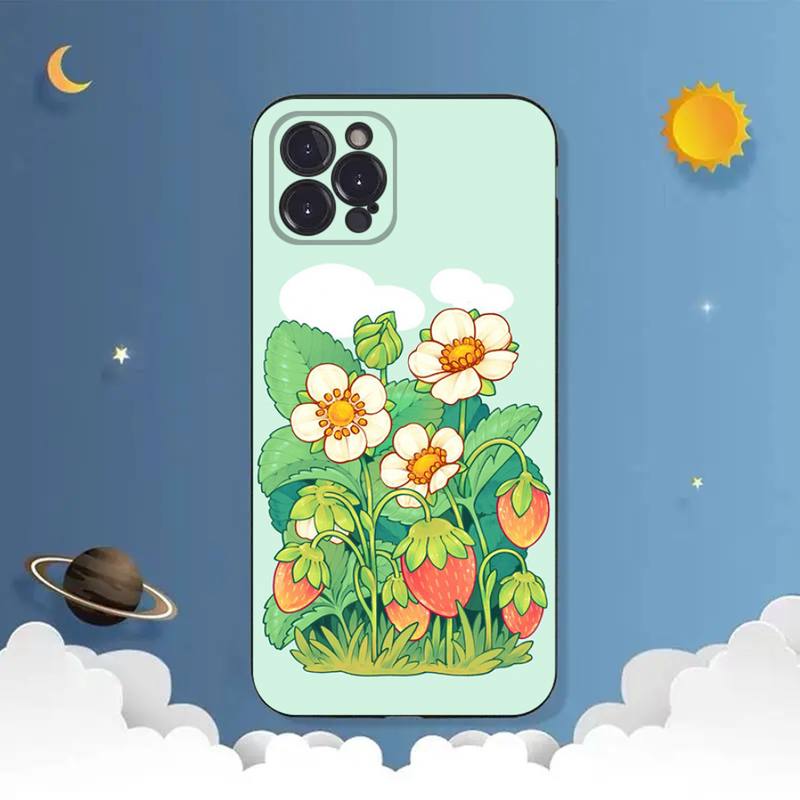 Plant And Flower Phone Case For iPhone Samsung Galaxy Redmi Xiaomi Oppo OnePlus Note S A 7 8 9 10 11 12 13 14 20 21 22 23 53 54 Pro Max Ultra TPU Soft