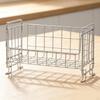 Countertop Storage Rack with Z-Shaped Feet Sturdy Wire Basket Baskets