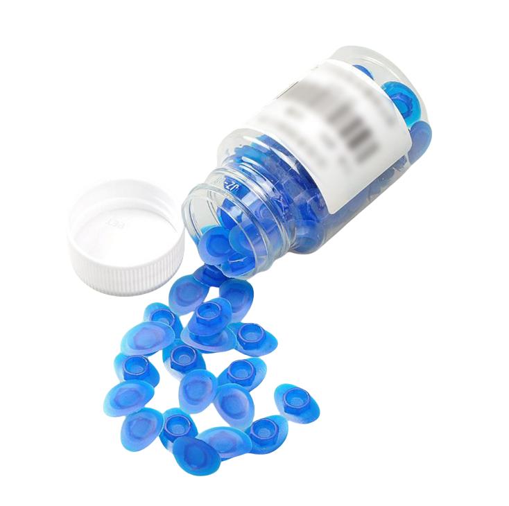 Bike Wheel Plugs for MTB Road Bike Rim Enhances Bike Stability 100pcs/bottle MTB синий