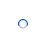 Blue Aluminum Ignition Switch Start Button Frame Trim For BMW 5 Series 2018-