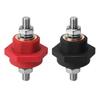 Power Distribution Block 3/8" Single Stud Bus Bar Insulated Battery Post Junction Block for Marine Boats Automobile