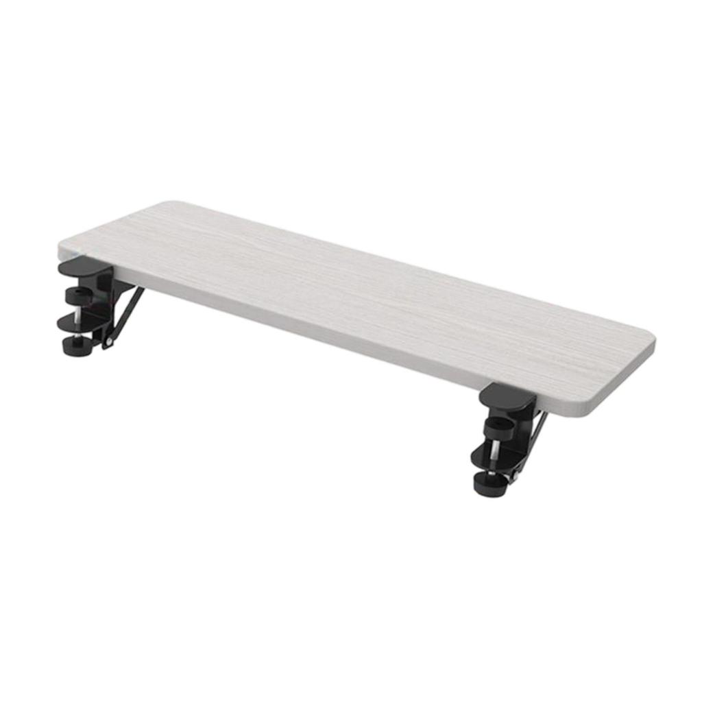 Ergonomic Desk Extender Tray Tilting Wrist Support for Bracket Home Platform 55cmx24cmx8.5cm