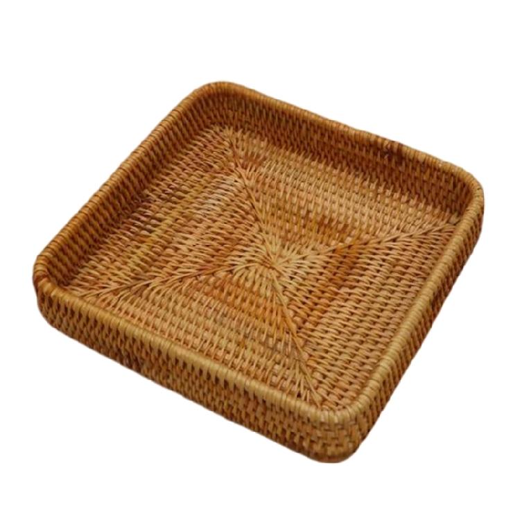 Bread Holder Ventilated Design Multipurpose Storage Basket Natural Fiber For Kitchen Dining Room