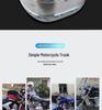 Premium Stainless Steel Motorcycle Tail Box with Thickened Screw Fixing