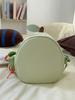 Nylon Watermelon Crossbody Bag For Casual Wear With Zipper Closure And Inner Pocket