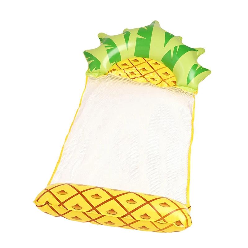 Summer Inflatable Foldable Floating Row Swimming Pool Water Hammock Air Mattresses Bed Beach Water Sports Lounger Chair