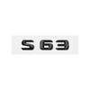 S63 65 160 S220 250 S480 S550 S600 Letter Logo Car Sticker for Mercedes Benz S Class Refit Rear Boot Displacement Trunk Label