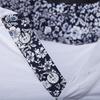 Premium Quality Men's T-shirt Slim Fit Floral V-neck Casual Tee For Everyday Wear