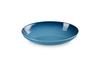 Le Creuset 23cm Oval Deep Dish, Marine Blue, Heat and Cold Resistant, Microwave, Oven, and Dishwasher Safe, Suitable for Baking, Gratin, Curry, and