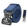 Elastic Tactical Nylon Belt with Alloy Buckle, Popular for Outdoor Use, Customizable Size