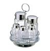 #80 Five-Standing Caster Set, Glass