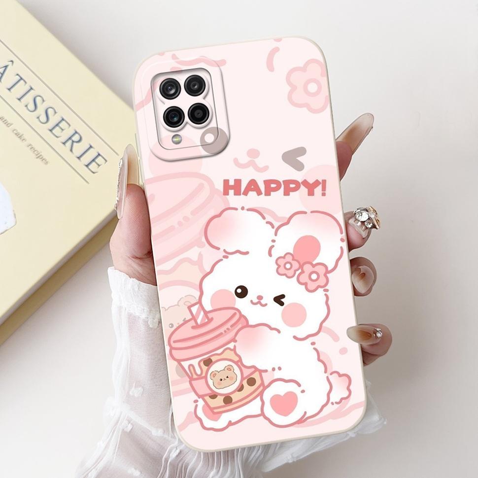For Samsung Galaxy A12 Case Cute Cats Butterfly Soft Silicone Phone Cases For Samsung A12 A 12 GalaxyA12 ShockProof Back Cover