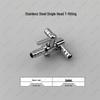Stainless Steel Aquarium Oxygen Flow Control Valve Splitter