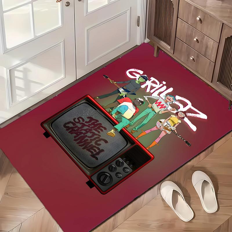 Gorillaz (14) Office Carpets Suitable for Living Rooms Bedrooms Offices and Kitchens a Gift for Modern Home Decor