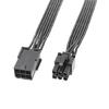6Pin Extension Cable 6pin to 6pin PCIE Power Cable for Computer Graphics Cards 6Pins Power Extender