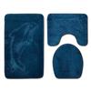 Soft Touch Bathroom Set Durable Rug And Toilet Mat For Comfortable Home Textured Floor Mat