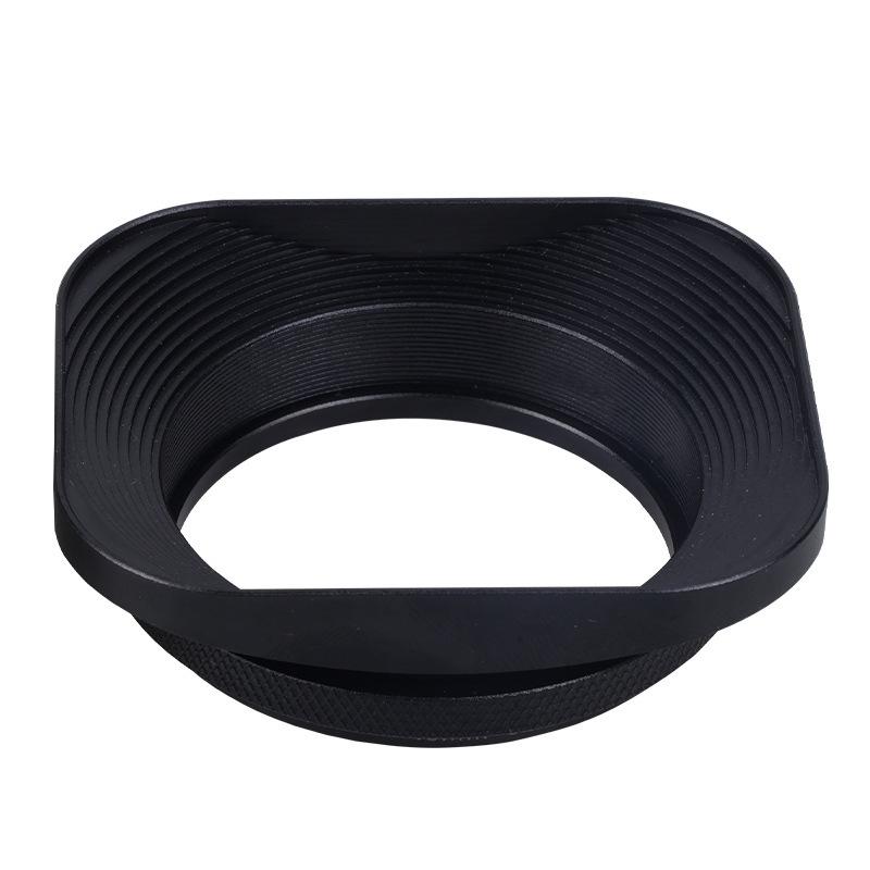 Metal Square Lens Hood for Fuji film XC 35mm F2&XF 23mm / 35mm F2 R WR Lens on XPro3 XT4 XT3 XT30 XT20