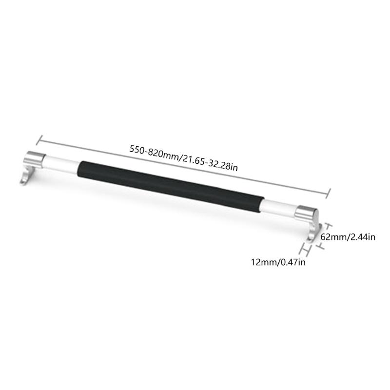 Car Screen Door Grab Rods Handle Adjustable from 21.6'' to 32.3'' Secure NonSlip Grip for Travel Trailer Motorhomes