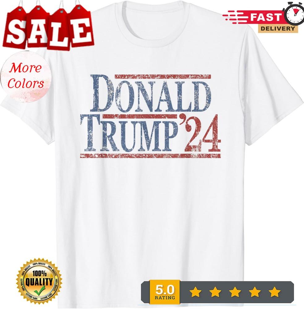 2025/Потрепанная футболка Дональда Трампа 2024. Футболка Unisex L