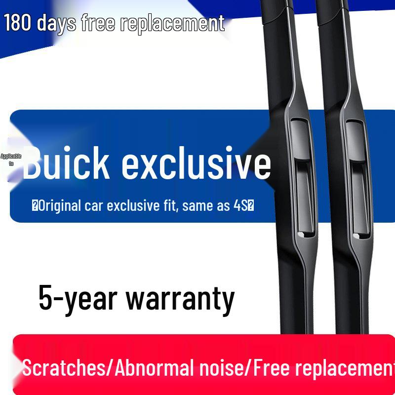 Buick Frameless Wiper Blade for Excelle, Verano, Regal, GL8, Envision, LaCrosse Regal/2002-2008 - Pair