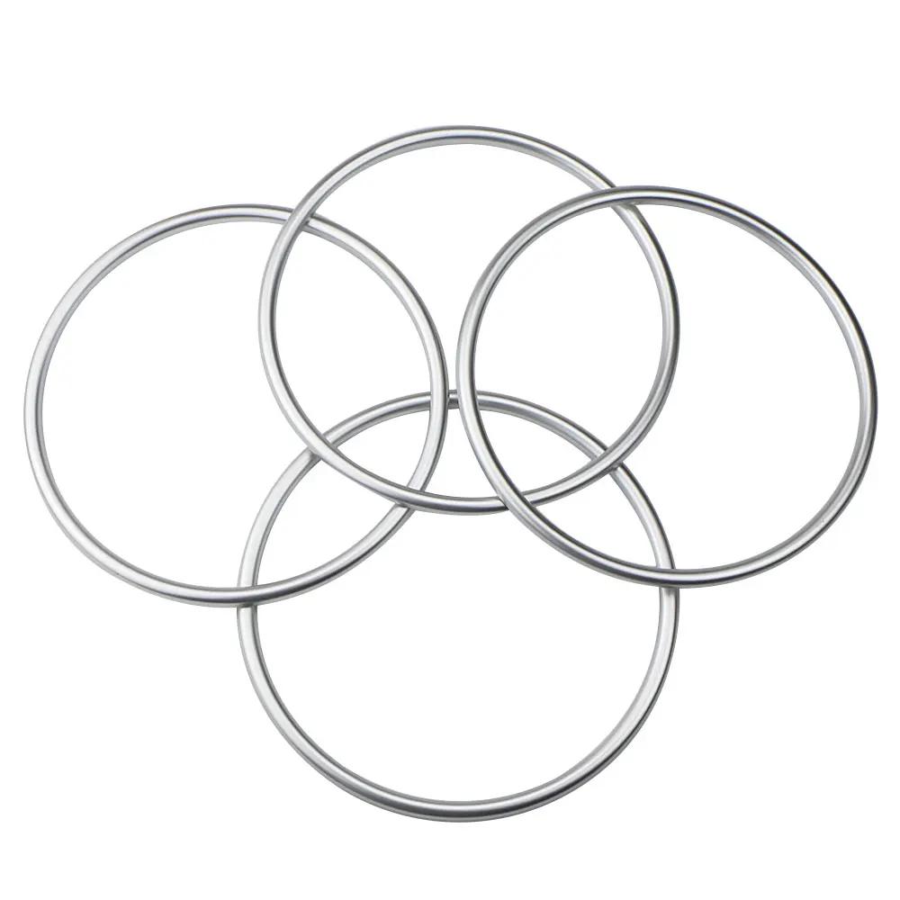 Car Door Stereo Speaker Cover for Honda HRV HR-V Vezel 2016 - 2025 Loudspeaker Ring 4Pcs Circle Sticker Accessories