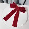 Uniform Bowknot Tie for Girls Senior School Lady Uniform Pre-tied Bows Elegant Look for Business and Office Use