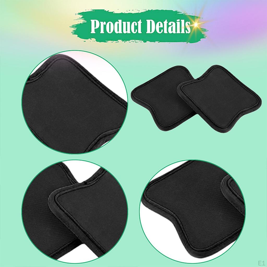 2-Pack Gym Grip Pads, Workout Gloves for Weightlifting, Gymnastics Hand Grips