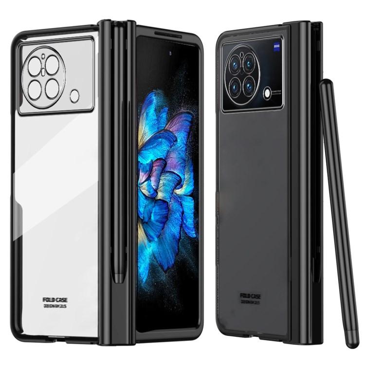 Tempered Glass Film with Stylus Pen Phone Case for Vivo X Fold Anti Scratch PC Mobile Phone Bag Case for vivo X Fold