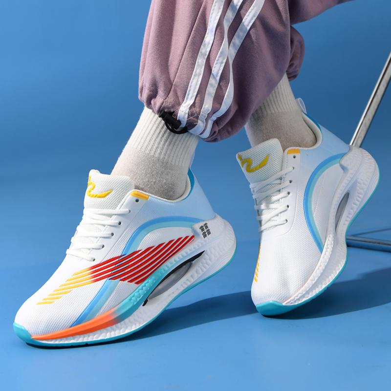 Sneakers Leggere Traspiranti Mesh Traspirante Gomma Cuscino d'Aria Scarpe da Corsa da Coppia Scarpe Outdoor 36-45