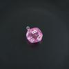 Acrylic 12-Sided Colorful Polyhedral Dice Keychain Ornament