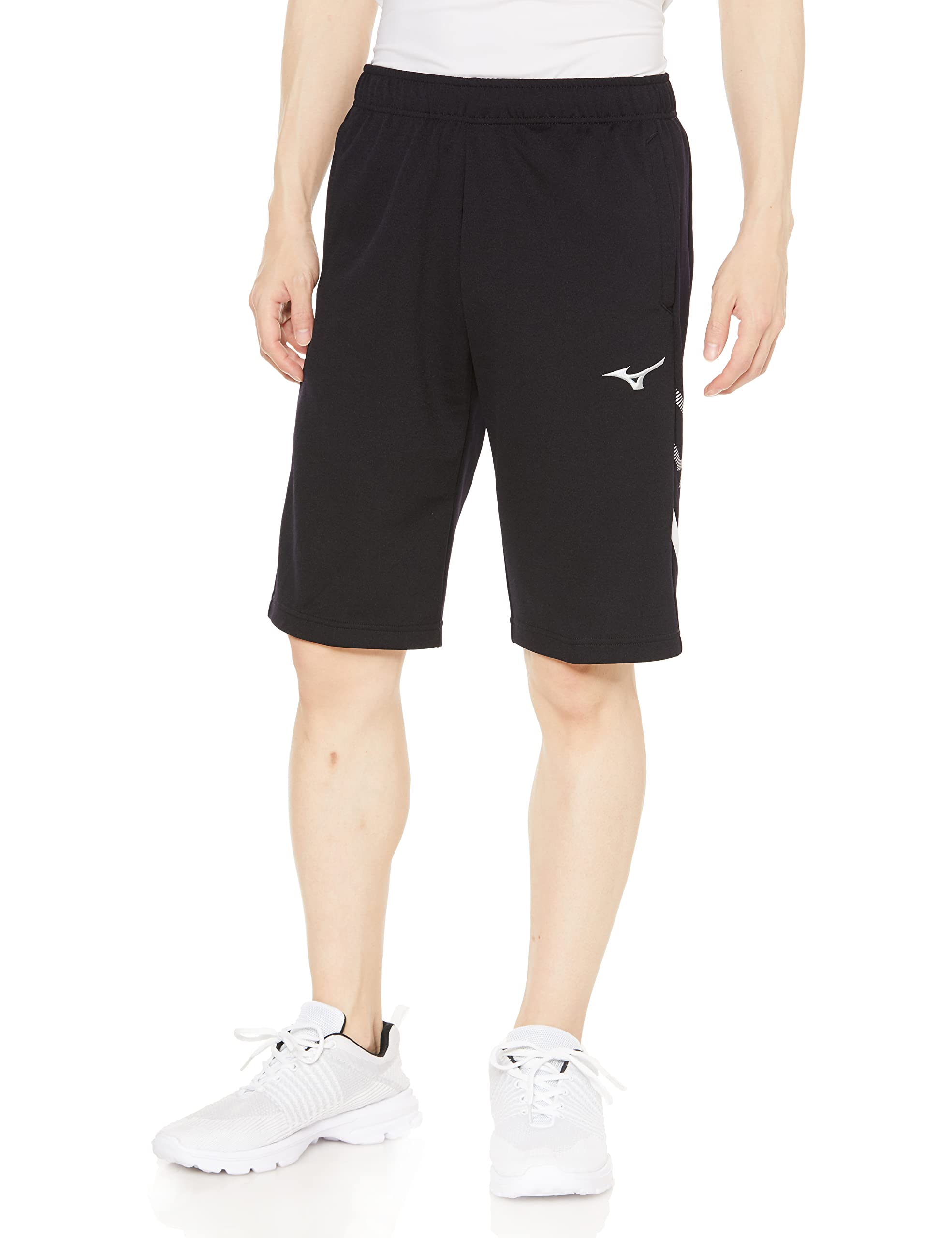 

MC Line Training Wear Warm-Up Shorts, Moisture-Wicking, Quick-Drying, 32MDA111, Deep Navy, Size XL