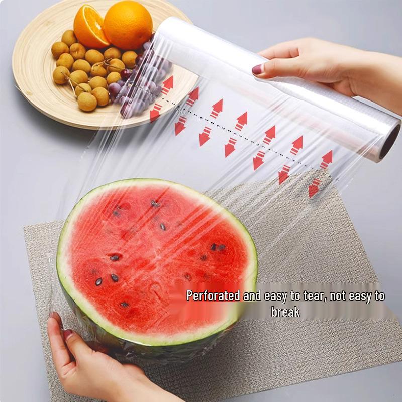 Disposable Food-Grade Cling Film: Microwave-Safe, High-Temp Resistant PE for Household Use