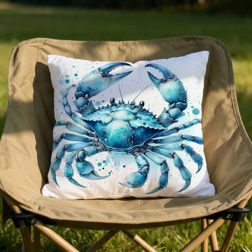 Sea Animal Turtle Coral Cushion Cover Soft Reversible  Durable Pillow Cover  MultiScene Use for Home  Car Daily Comfort