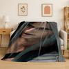 Cloud Tifa Final Fantasy Games Sephiroth Flannel Blanket Soft Warm Throw Blanket for Bedroom Living Room Bed Travel Picnic Gift