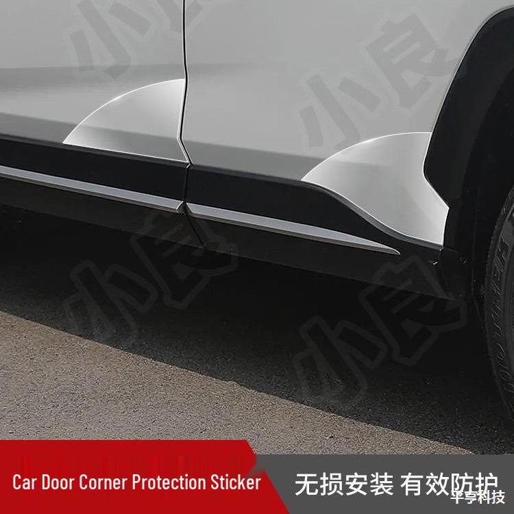 Toyota Venza Dörrhörn TPU Reptålig Film - Skydd för Fram- och Bakre Triangel.